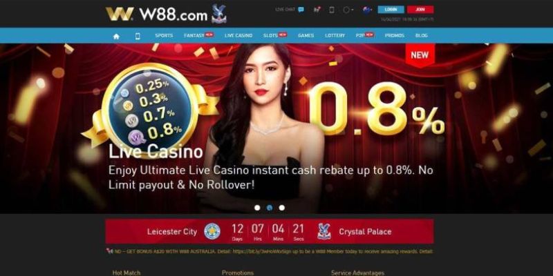 W88 – Giao Diện Chuyên Nghiệp, Khuyến Mãi Khủng